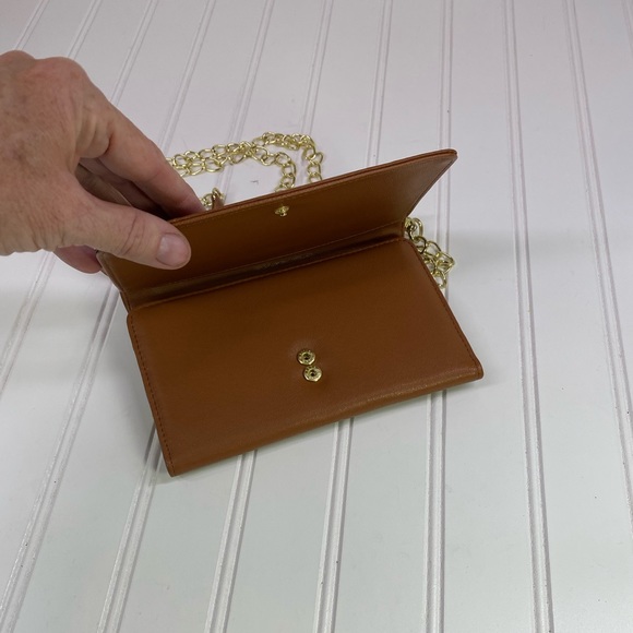 Giani Bernini brown wallet crossbody bag - Picture 4 of 8